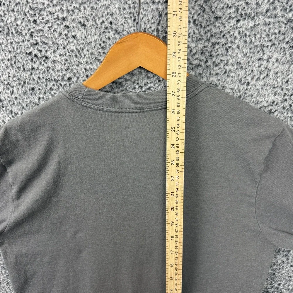The North Face Shirt Mens Small Gray Never Stop Exploring Long Sleeve Tee